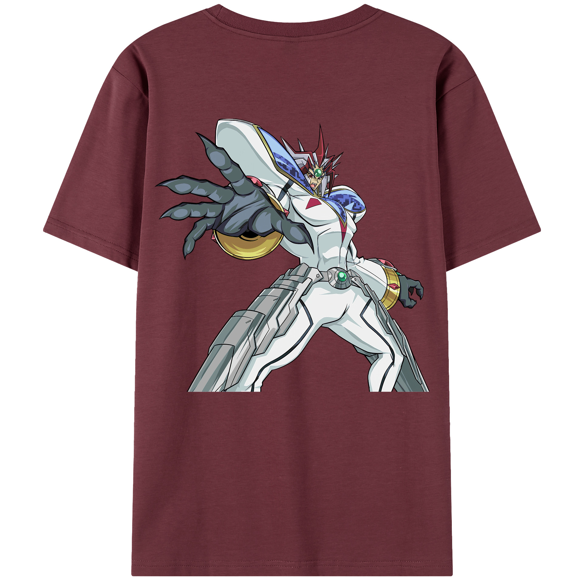（画像用） 遊☆戯☆王 Yu-Gi-Oh! 綿100％半袖Tシャツ（背面プリント）